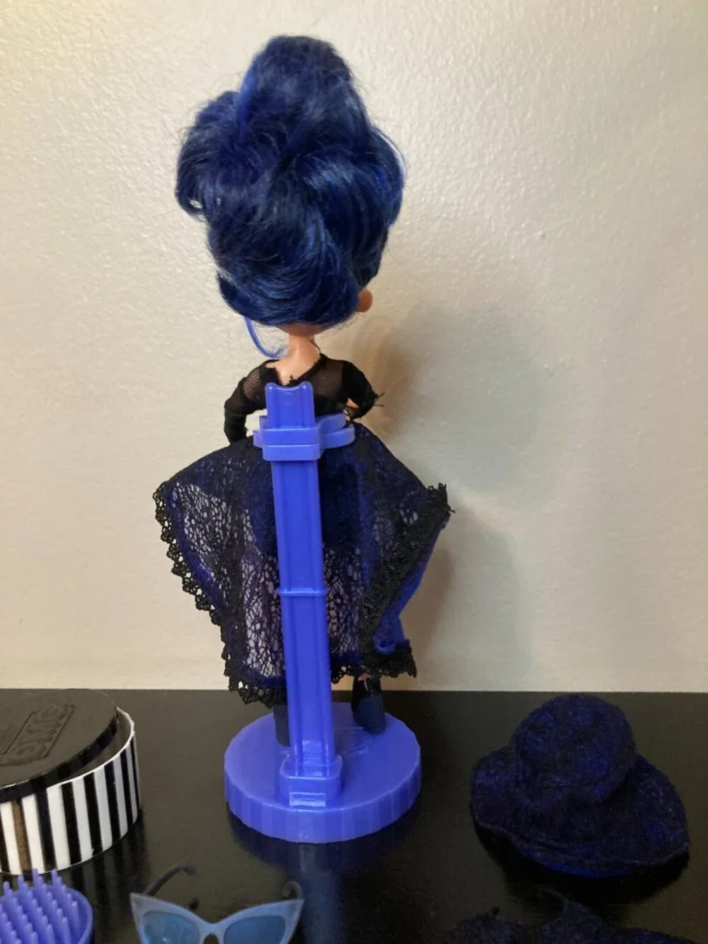 L.O.L. Surprise! OMG Moonlight B.B. Fashion Doll W/ Stand & Accessories